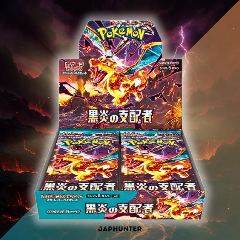Pokémon Ruler of the Black Flame SV3 Display Booster Box Japonais