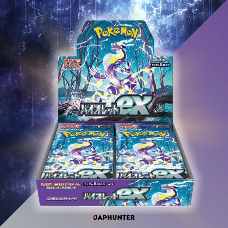 Pokémon Violet ex sv1V Display japonais