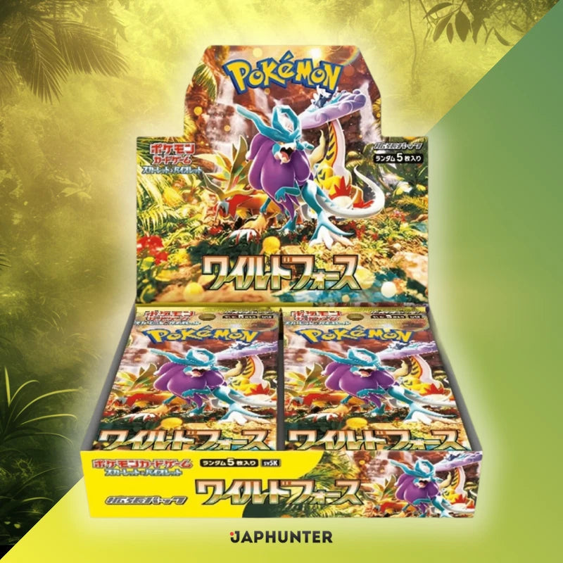 Pokémon Wild Force sv5K Display japonais