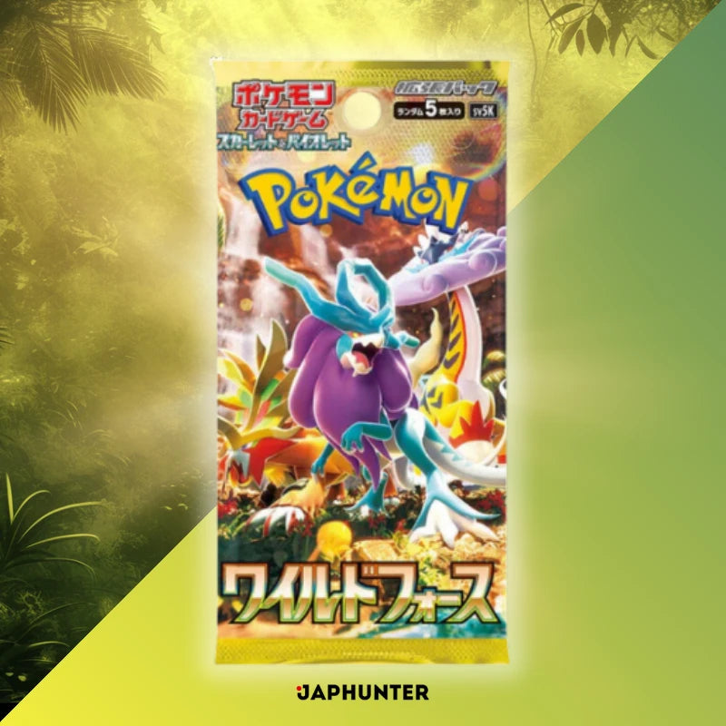 Pokémon Wild Force sv5K Display japonais
